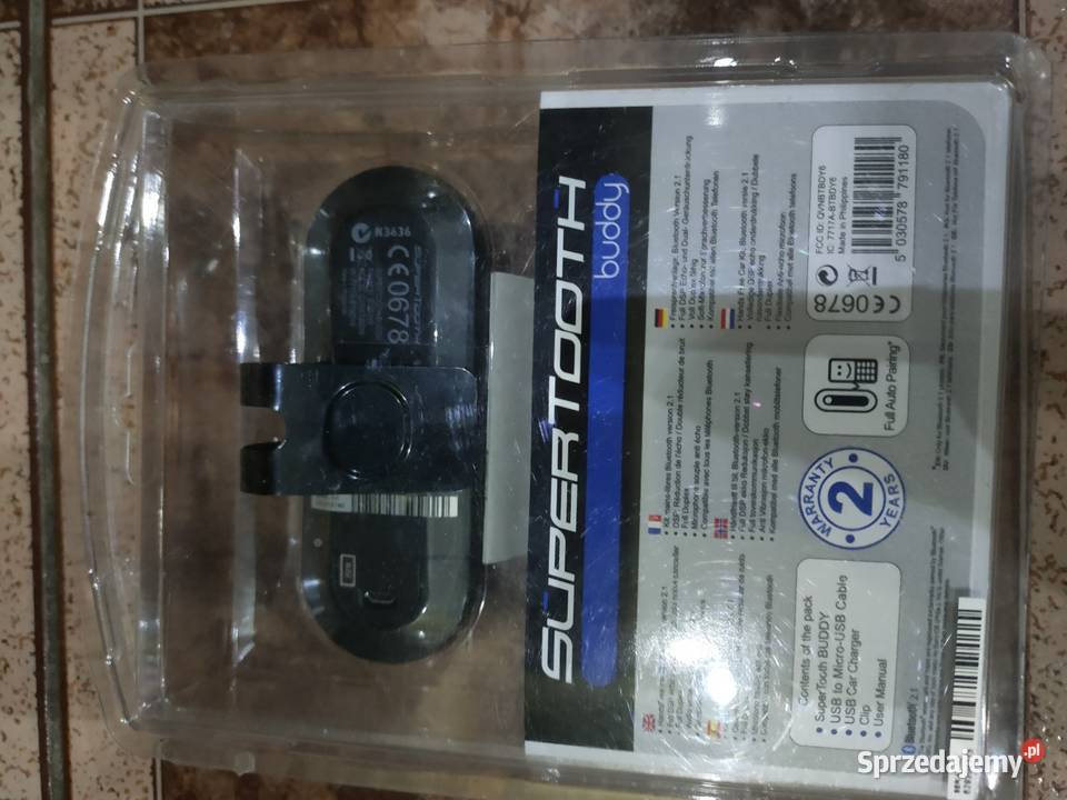 Zestaw głośnomówiący Bluetooth superthooth baddy