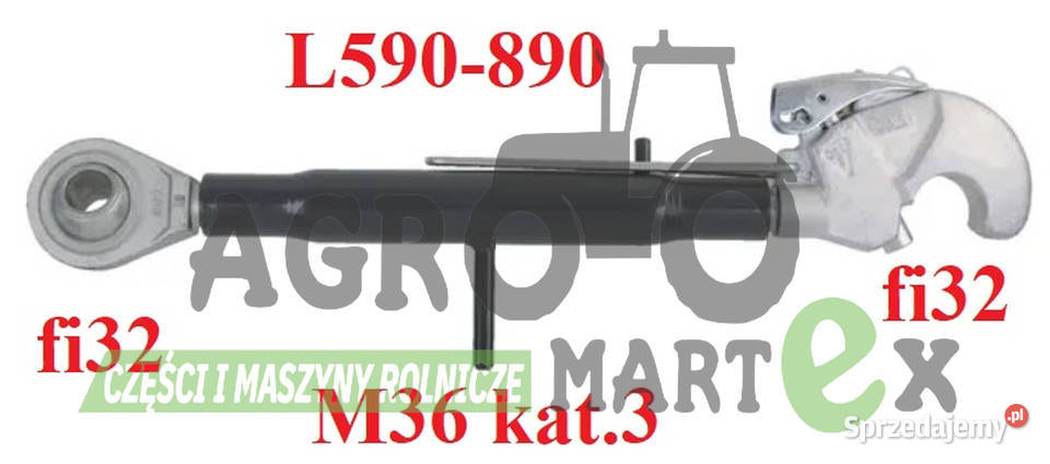 3PGGH3240 ŁĄCZNIK GÓRNY CIĘGŁO CBM Deutz-Fahr dolnośląskie