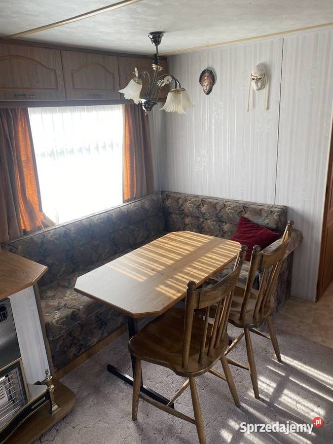 Domek holenderski angielski przyczepa kempingowa Niechorze