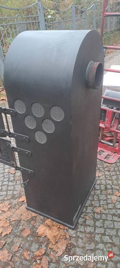 Piec kominkowy koza stalowy 9 kW uzywany w Żary sprzedam