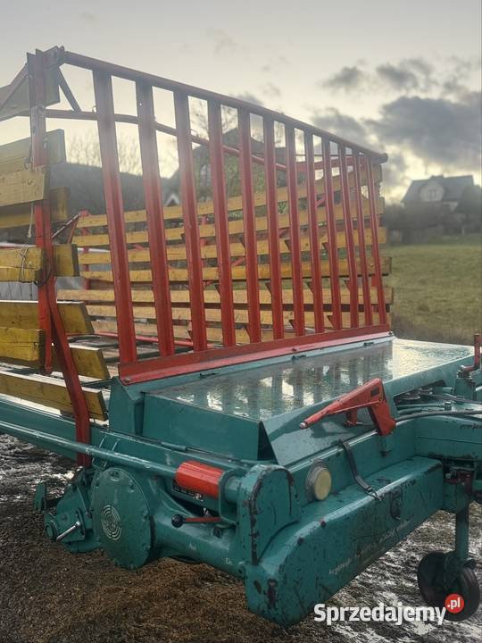 Przyczepa samozbierająca samozbierające nieuszkodzony