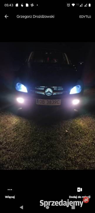 Mercedes CLS 350cgi HARMAN Roleta itd okazja automatyczna Olszanka