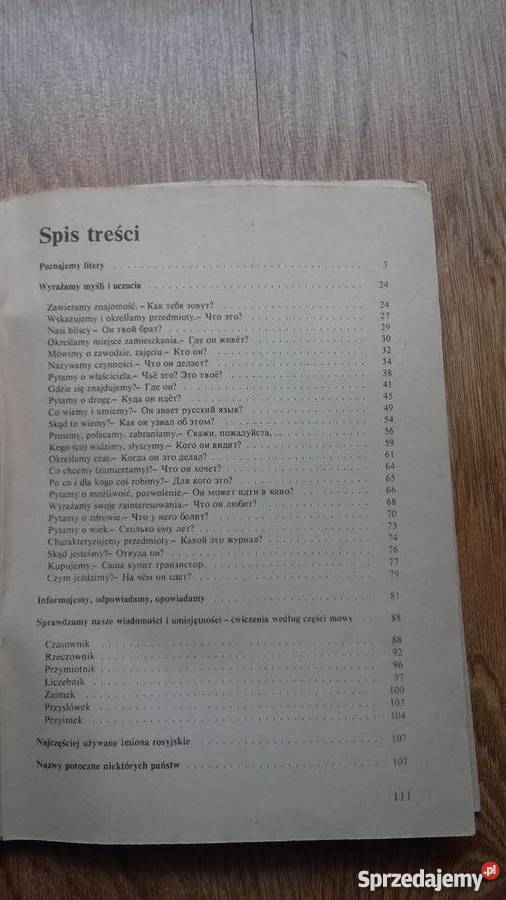 Książki do rosyjskiego 4 sztuki podręczniki i ćwiczenia Iława