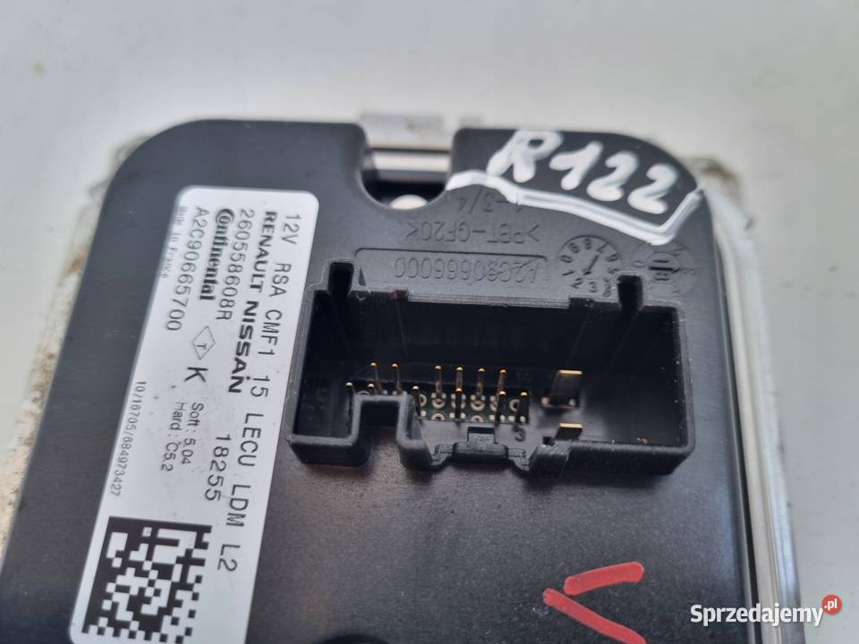 Renault Clio IV Captur PRZETWORNICA MODUŁ LED