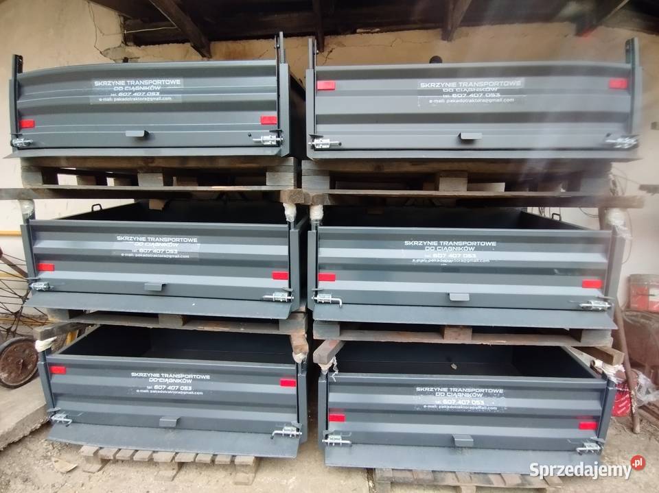 Skrzynia kiprująca do ciągnika tuż wywrot kiper Skawina sprzedam