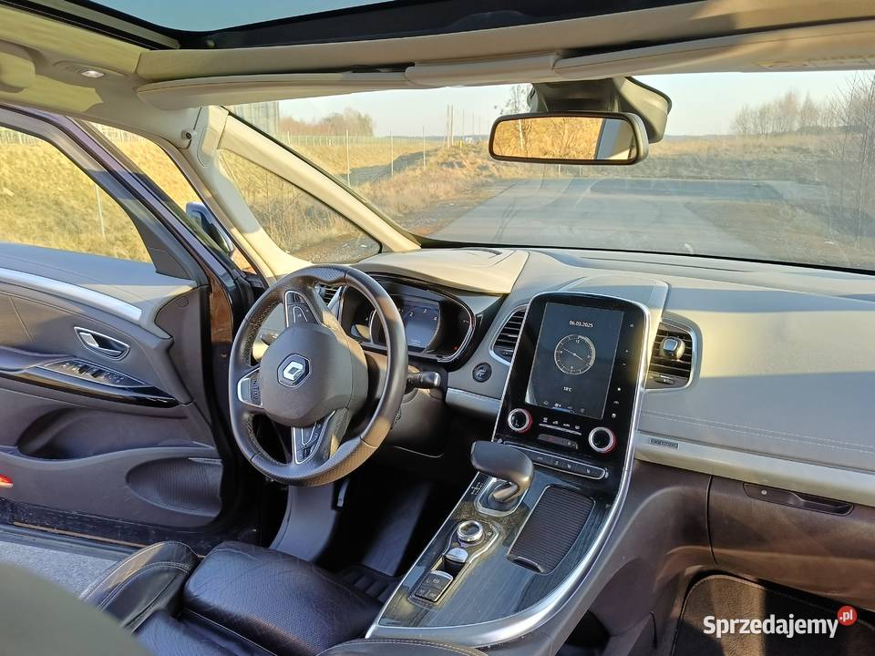 Renault Espace V 16 160 EDC dCi Initiale Paris wielofunkcyjna kierownica Olsztyn sprzedam