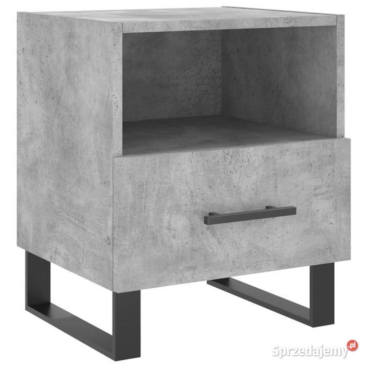 Szafka nocna szarość betonu 40x35x475 WM827492 Warszawa
