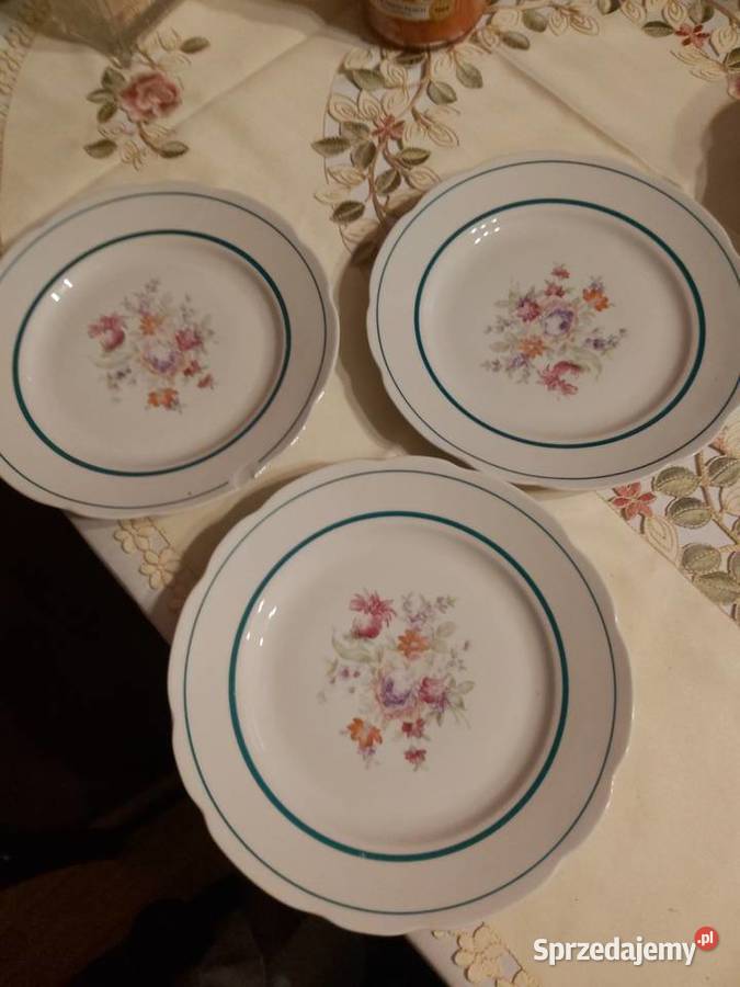 Talerze Ćmielów Porcelana i szkło Łódź sprzedam