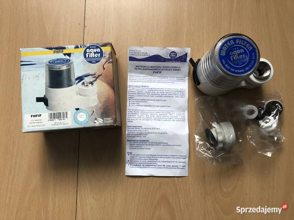 Filtr nakranowy z wkładem węglowym