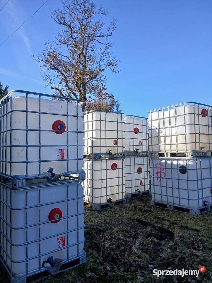 Sprzedam zbiorniki mauzery 1000l Rożnowo