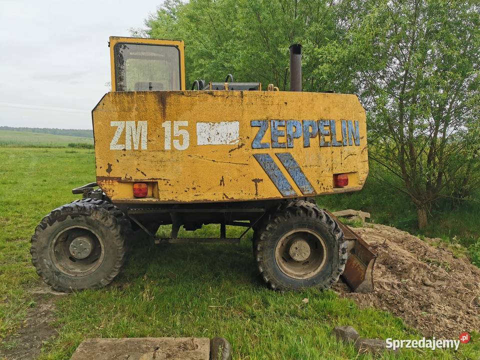 Koparka Zeppelin ZM 15 3 łyżki używana na