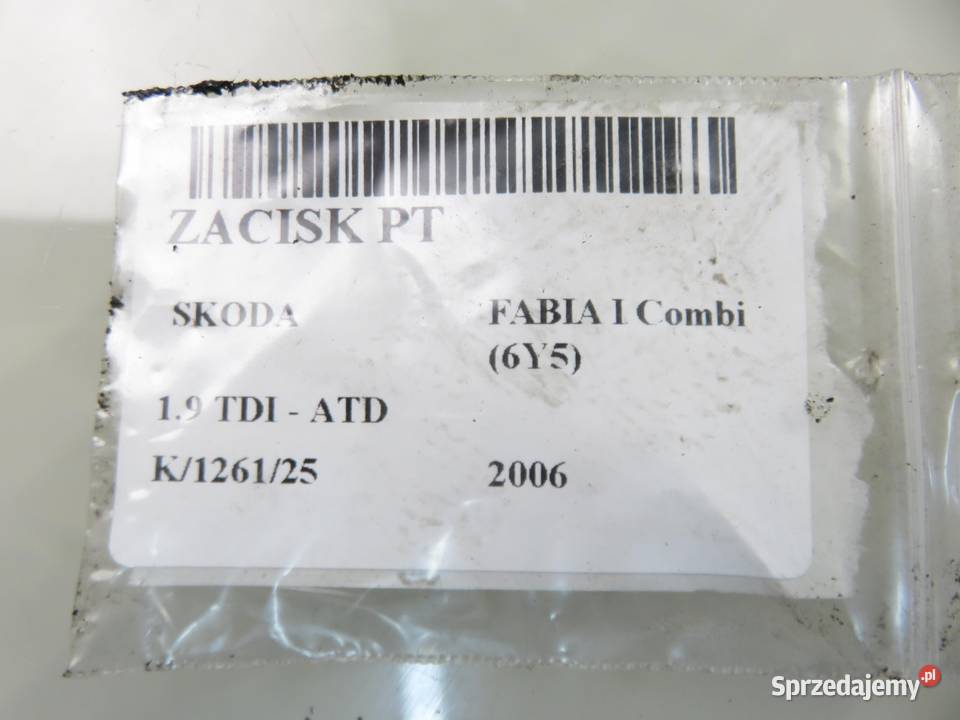 ZACISK PRAWY TYŁ SKODA FABIA I 19 TDI