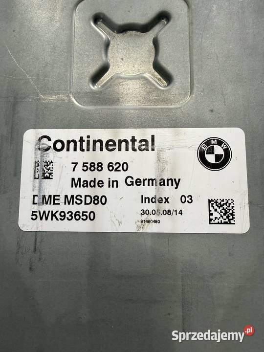 Sterownik silnika BMW 7 588 620 Radlin sprzedam