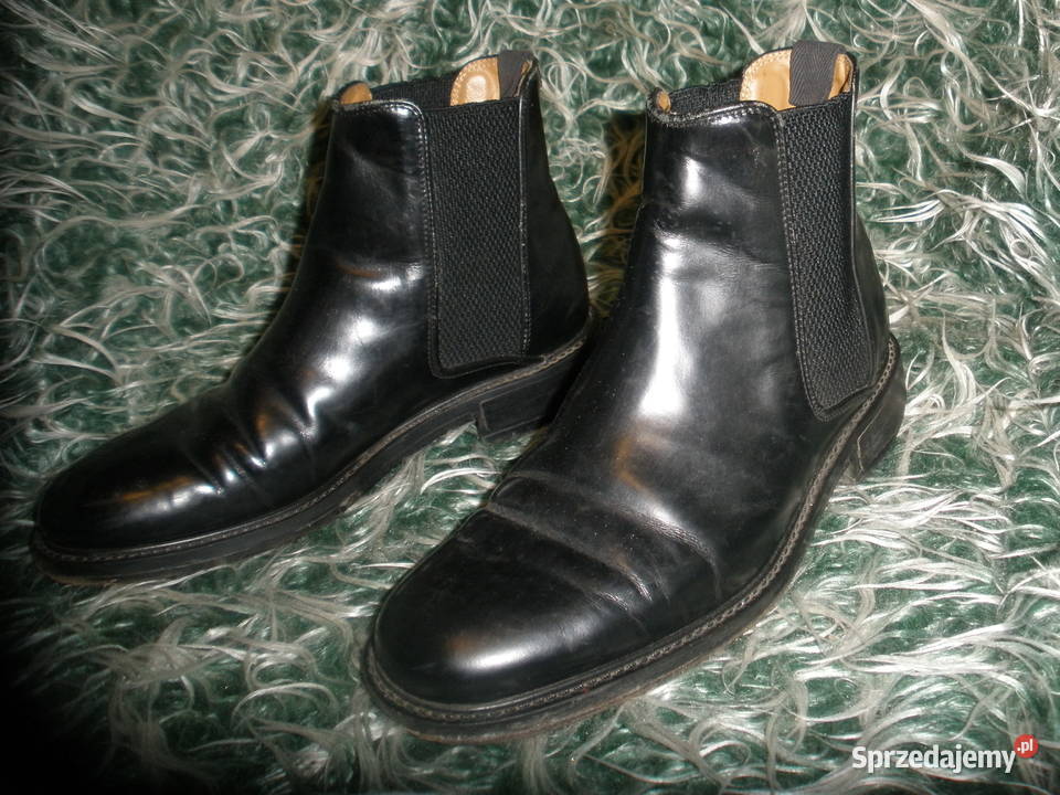 Buty czarne sztyblety meskie NEXT 40 Kraków sprzedam