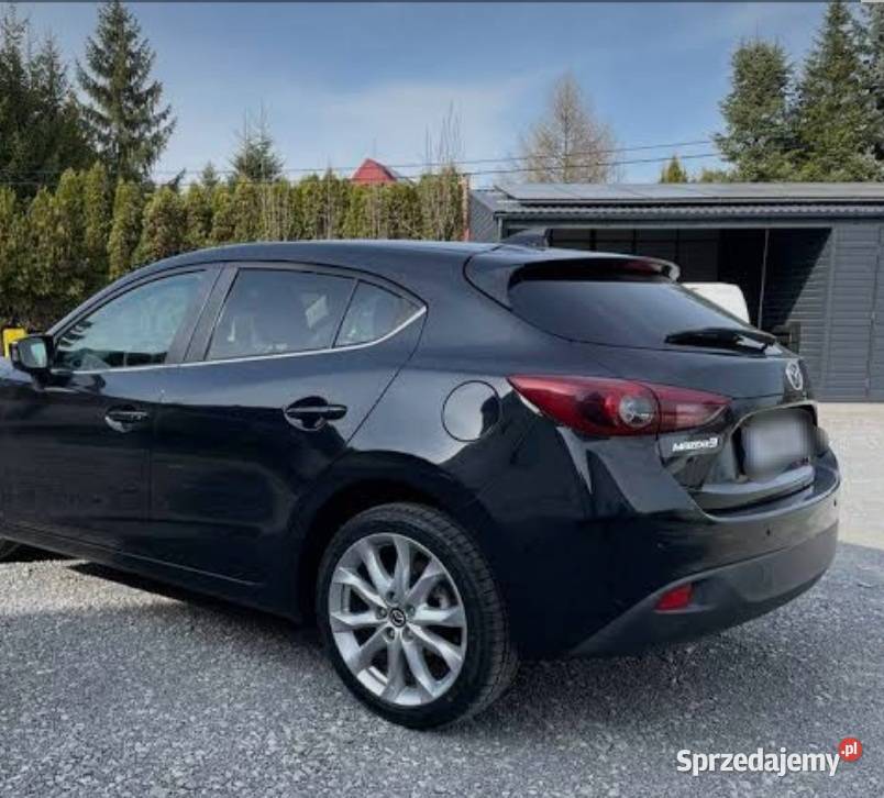 Części Mazda 3 2015 czarna osobowe Drzwi Koniemłoty