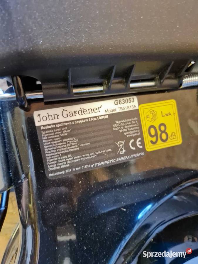 Kosiarka spalinowa z napędem 51 LONCIN G83053 Głogowa