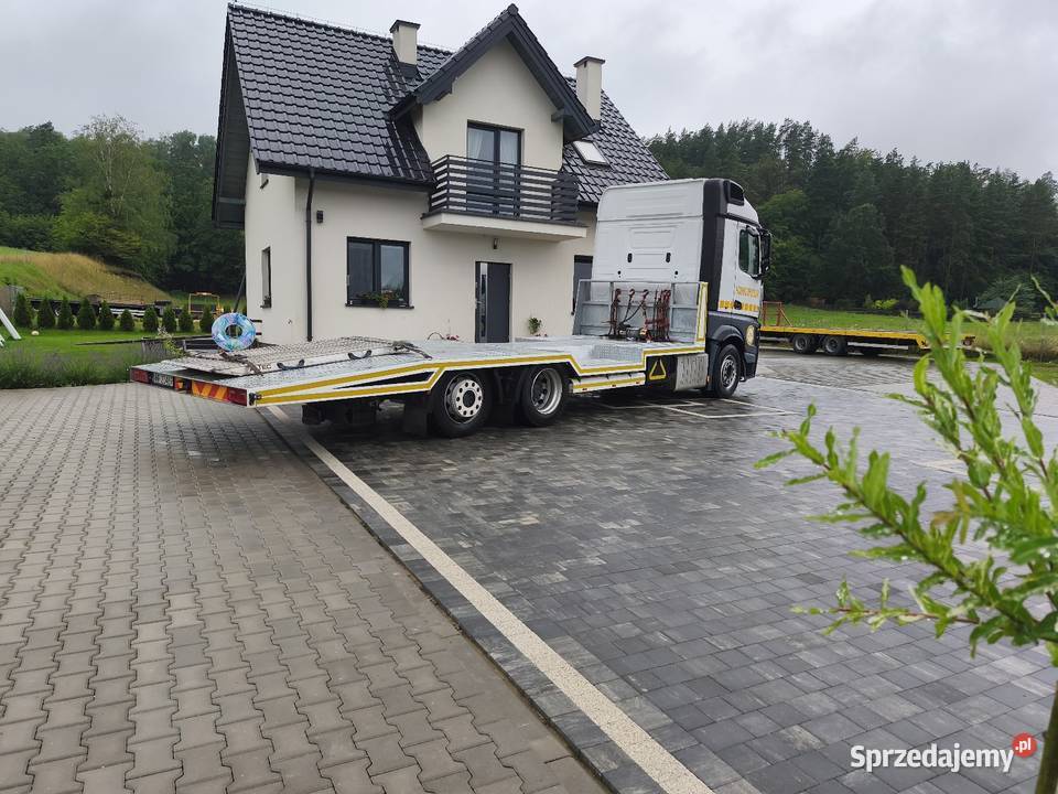 Mercedes mp4 Pomoc drogowa Laweta zestaw do automatyczna Specjalne Mrągowo