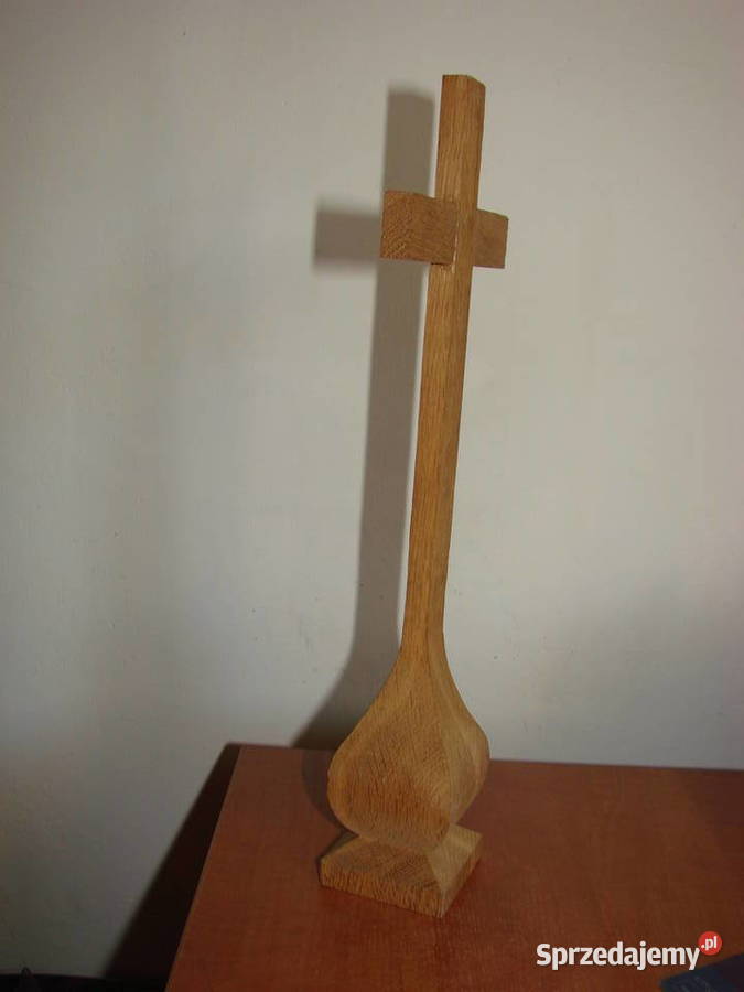 Krzyż drewniany stojący 35 Pruszcz Gdański