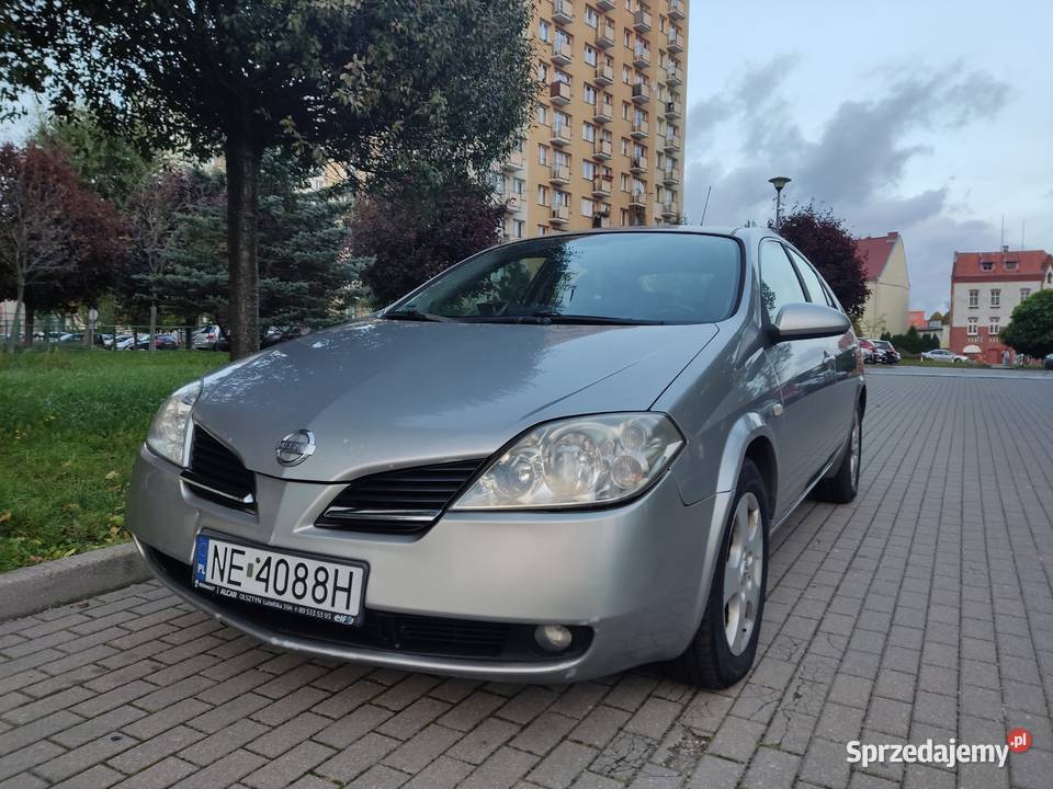wygodny Ekonomiczny Nissan Primera P12 2005 immobilizer Elbląg sprzedam