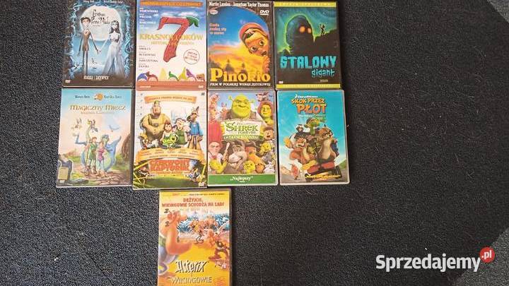 Bajki dvd sztukę dubbing Grabów sprzedam