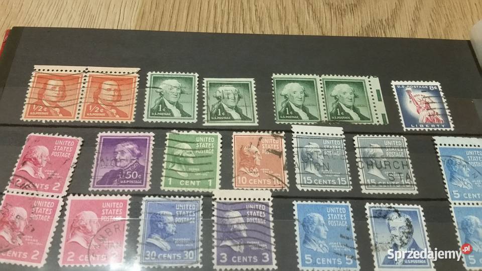 znaczki usa duza kolekcja