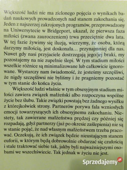 Sztuka Wyrażania Miłości poradnik singli Książki i Podręczniki Ząbki