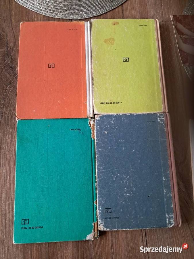 4 książki z lat 80 do nauki języka rosyjskiego Sandomierz