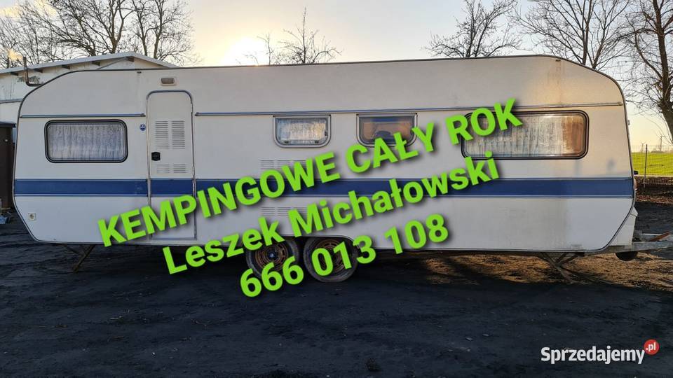 Przyczepa Kempingowa KEMPINGOWE Camping Raty Piotrków Kujawski