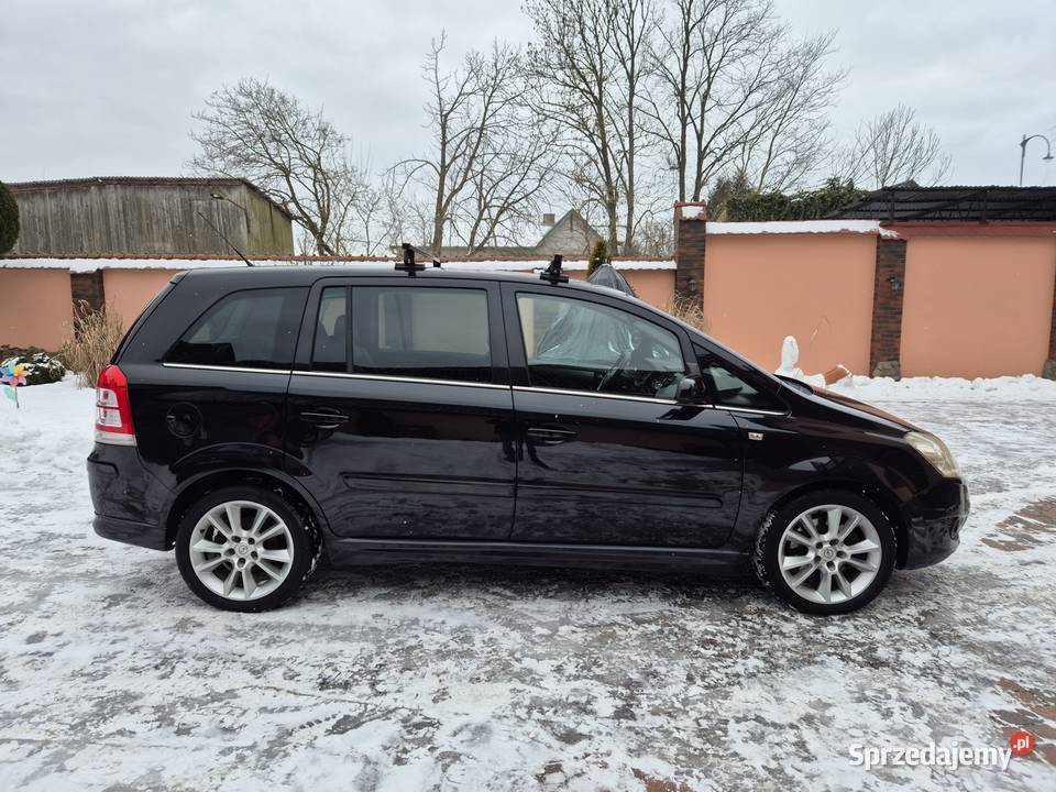 Opel Zafira Lift 2009 zadbana 7 osobowa hak alu diesel kujawsko-pomorskie Śliwice