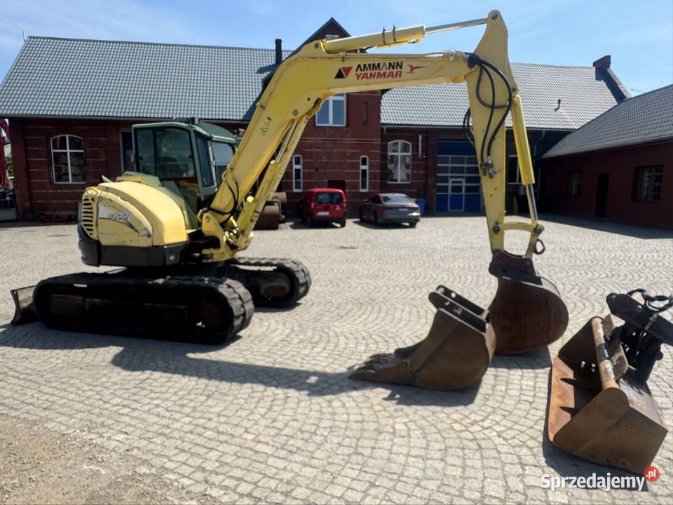 Koparka Gąsienicowa Yanmar SV100 3 Łyżki Klima Chojnów