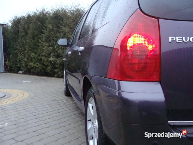 PEUGEOT 307 SW PANORAMA fioletowy Gorlice