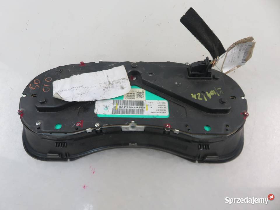 LICZNIK PEUGEOT 307 16 HDi P9654485280 małopolskie