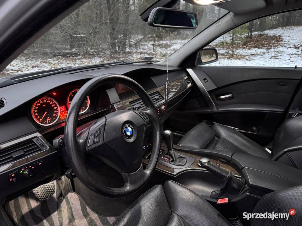 Bmw e60 30d Masaże Wentyle Logic 7 Radar diesel Seria 5 śląskie