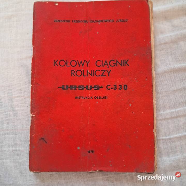 Instrukcja obsługi ciągnika rolniczego URSUS Warszawa