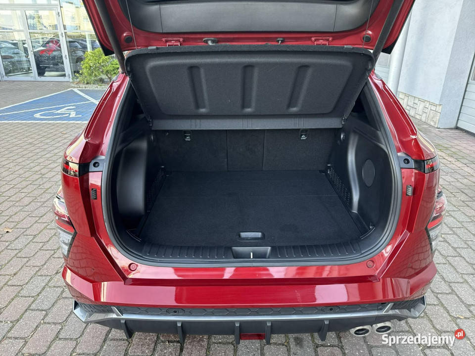 Hyundai Kona 16 TGDi 198 4WD NLine 7DCT Salon elektrycznie ustawiane fotele Bydgoszcz