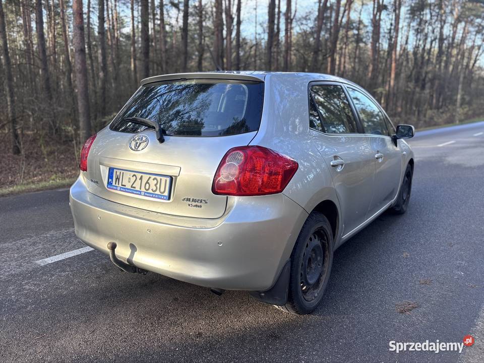 Toyota AURIS 20 D4D welurowa tapicerka Nieporęt
