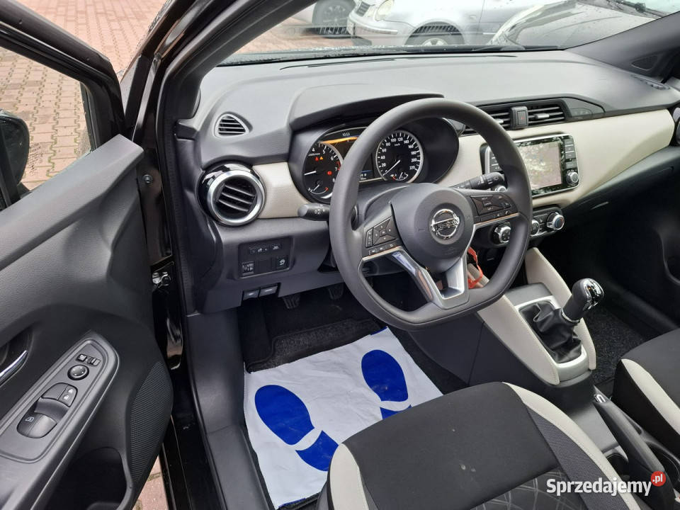 Nissan Micra Benzyna 90 Koni Navi Podgrzewane wspomaganie kierownicy lubelskie Lublin sprzedam