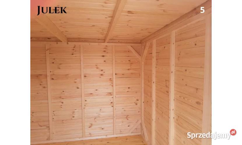 Drewniany domek na narzędzia Julek Domek schowek Dom i Ogród śląskie