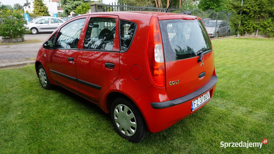 Mitsubishi Colt z Niemiec zarejestrowany zadbany manualna Zielona Góra