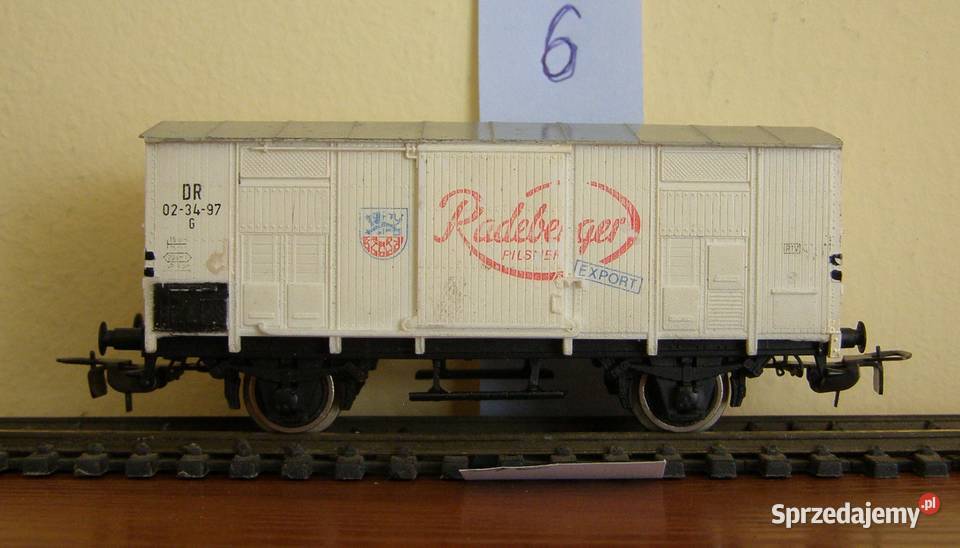 Kolejka wagon towarowy 6 H0 Piko Łódź sprzedam