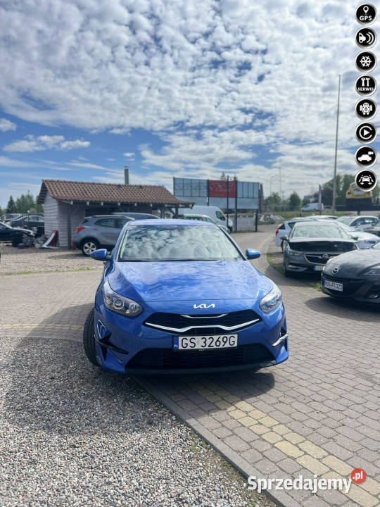 Kia Ceed Mały przebieg ekonomiczne III 2018 niebieski Słupsk