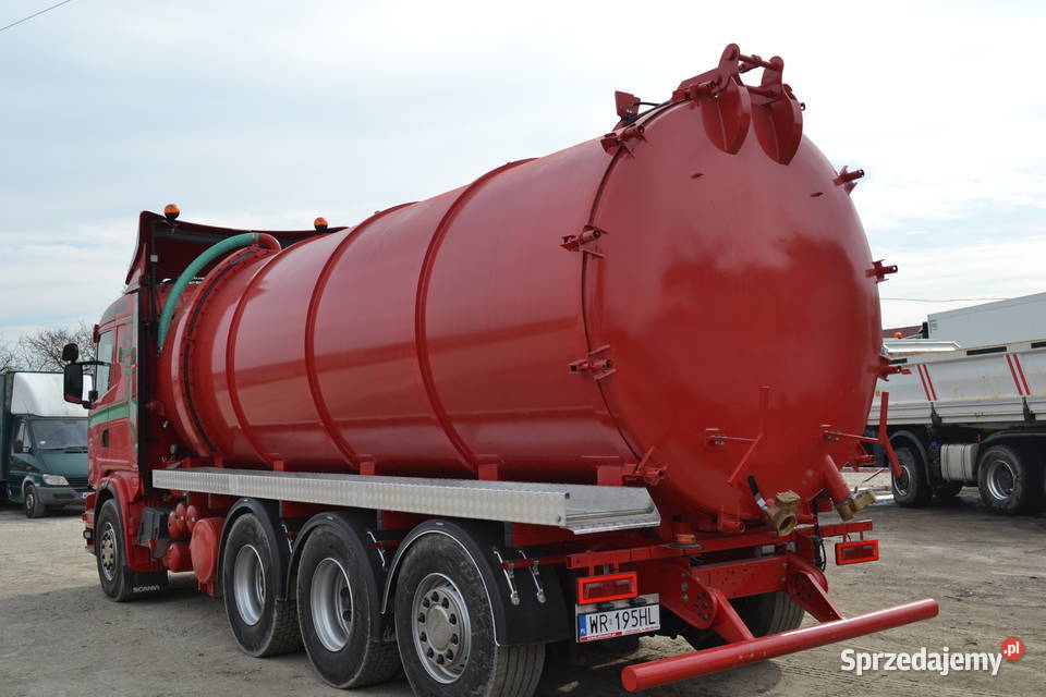Scania G 450 ASENIZACYJNY SZAMBIARKA NOWA BECZKA 681205km mazowieckie Radom