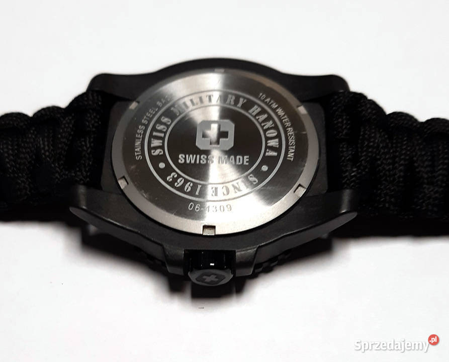 Zegarek szwajcarski SWISS MILITARY HANOWA Black Chorzów
