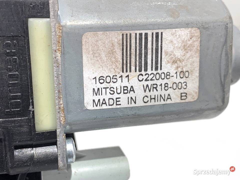 PODNOŚNIK SZYBY PRAWY PRZÓD NISSAN PULSAR