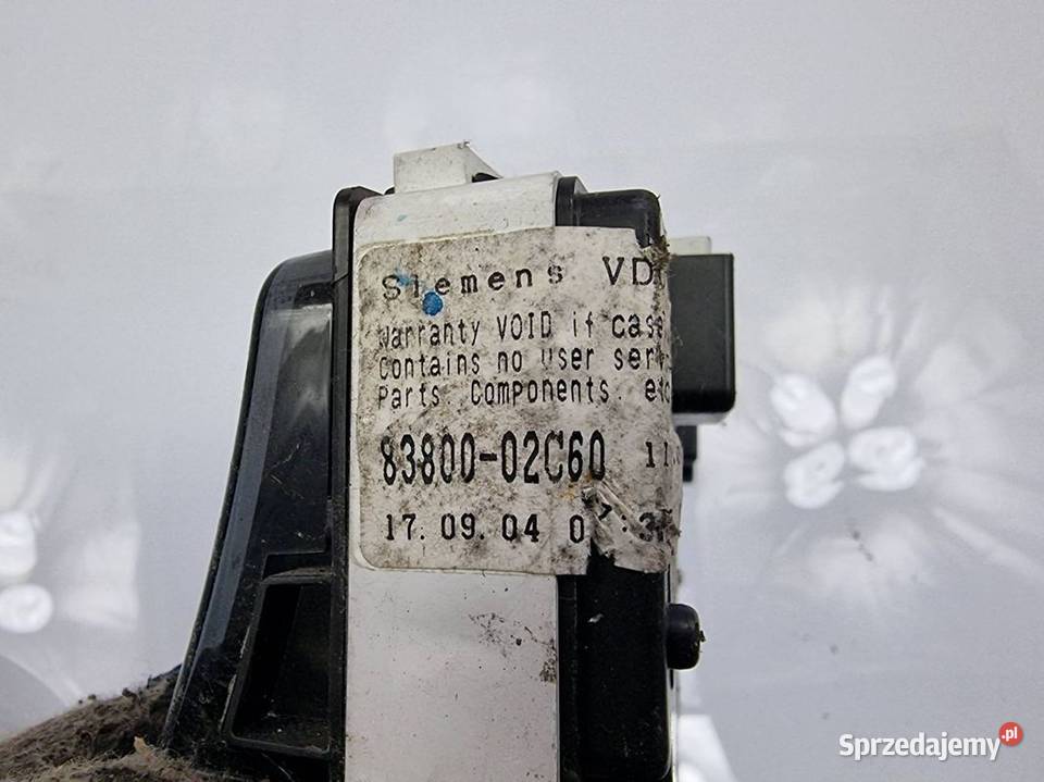 LICZNIK ZEGAR TOYOTA COROLLA E12 8380002C60 Lipno