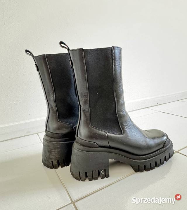 Carini skórzane buty 38 Bielsko-Biała