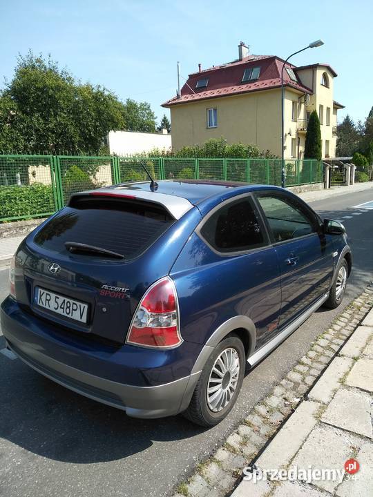 Hyundai Accent III SPORT 15 CRDI 2007 Kraków sprzedam