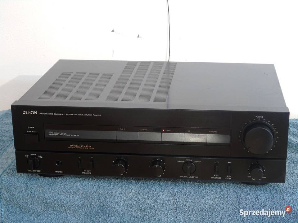 Wzmacniacz Denon PMA520 czarny świetne stereo podkarpackie Jasło