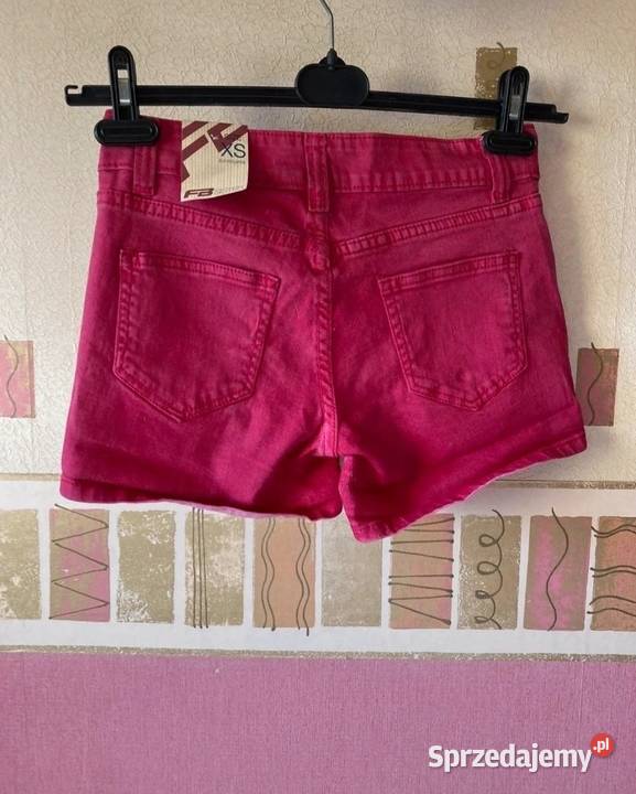 krótkie spodenki dżinsowe szorty jeansowe Rozmiar 34(XS) Leszno