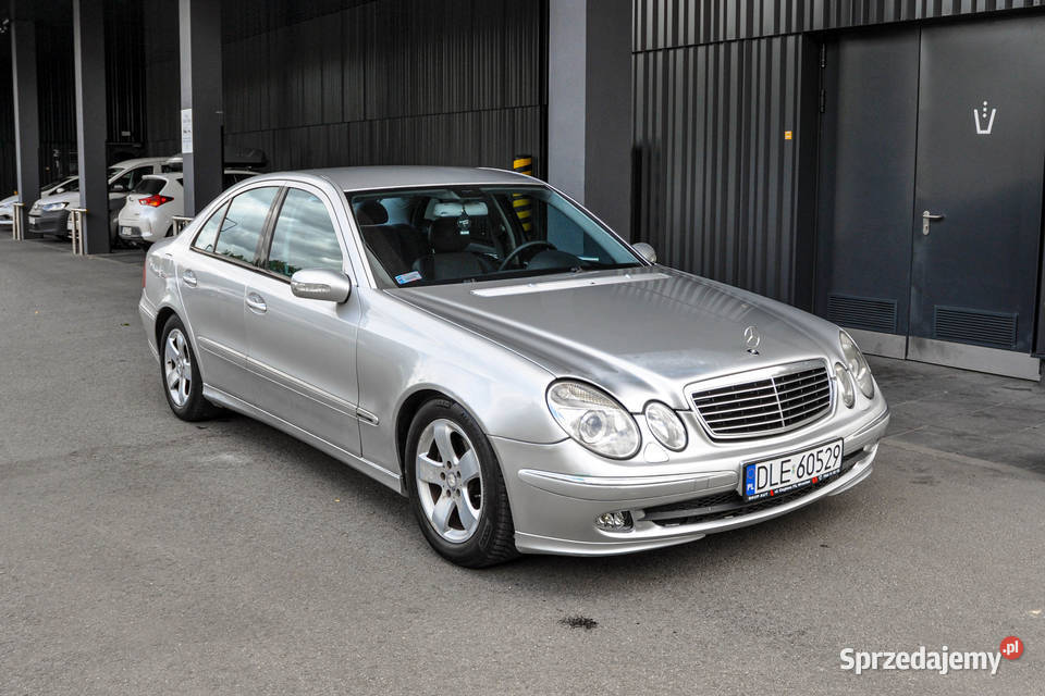 MercedesBenz Klasa E 18 163 LPG Salon nieuszkodzony Wrocław sprzedam